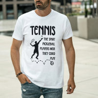 Tenis vs Humor de Pickleball – Jugador de Tenis Di