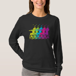 Camiseta Tenista Atleta en Silla de Ruedas Parálimpiadas
