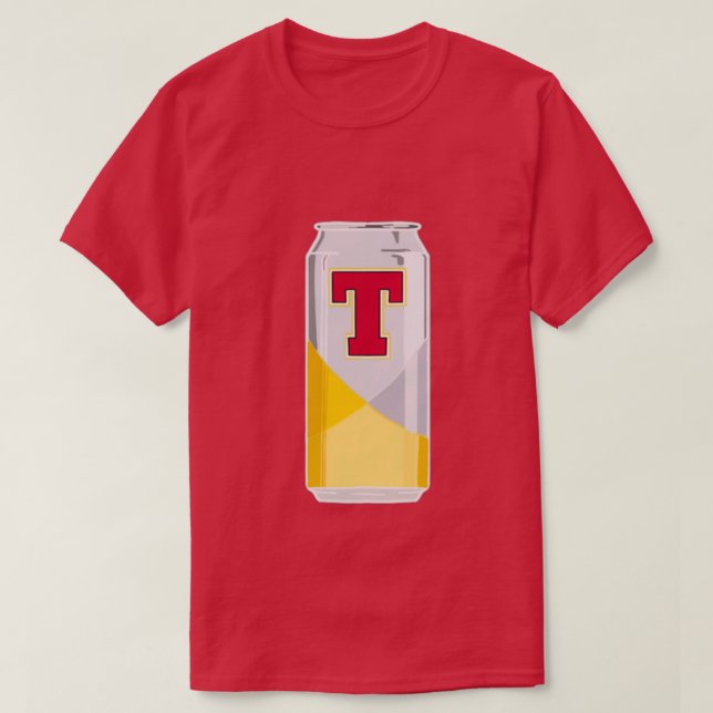 Camiseta Tennents Beer Can Art (Diseño del anverso)