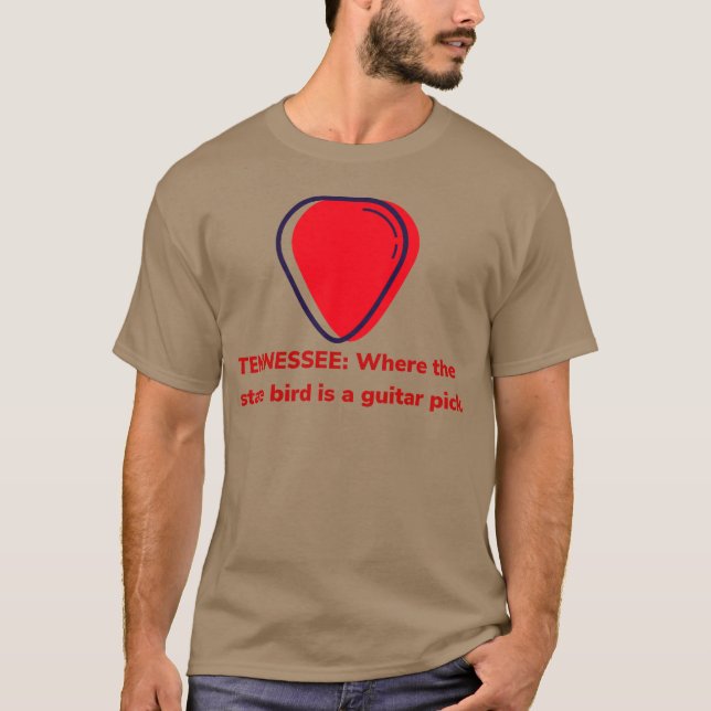Camiseta Tennesse Donde el Ave del Estado es un refugio de  (Anverso)