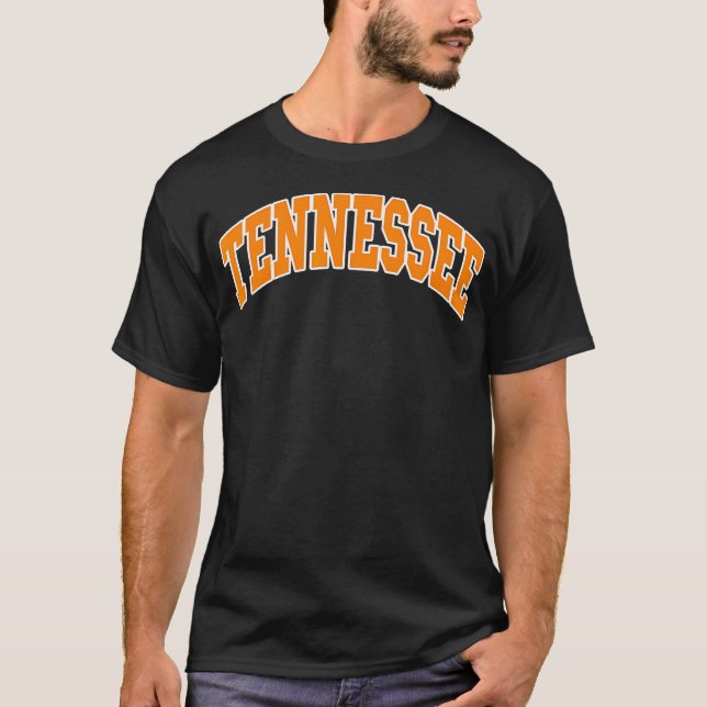 Camiseta Tennessee - Diseño de retroceso - Clásico (Anverso)