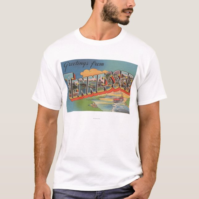Camiseta Tennessee (escena de la barca) (Anverso)