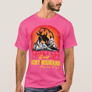 Camiseta Tennessee Great Smoky Mountains Oso de pichón