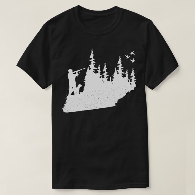 Camiseta tennessee Hunting Duck Gifts (Diseño del anverso)