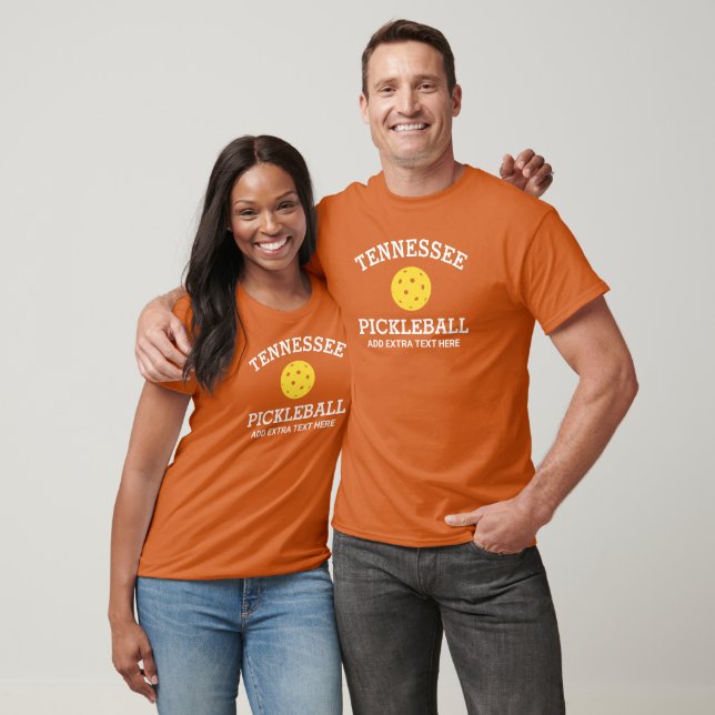 Camiseta Tennessee Pickleball Club Partner Name Personaliza (Unisexo)