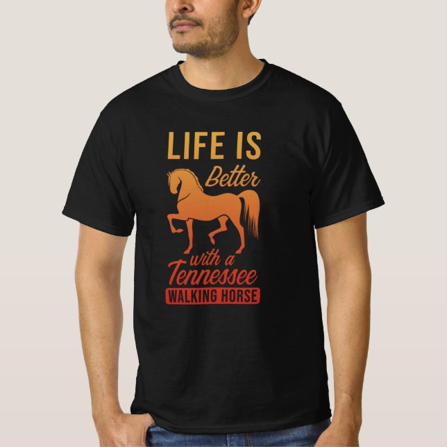 Camiseta Tennessee Walking Horse (Anverso)