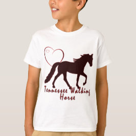 Camiseta Tennessee Walking Horse Hearts