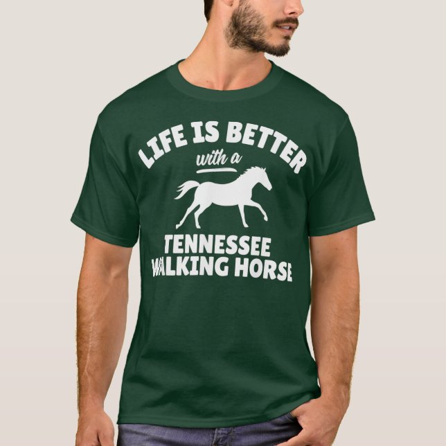 Camiseta Tennessee Walking Horse Rider Ecuestre (Anverso)
