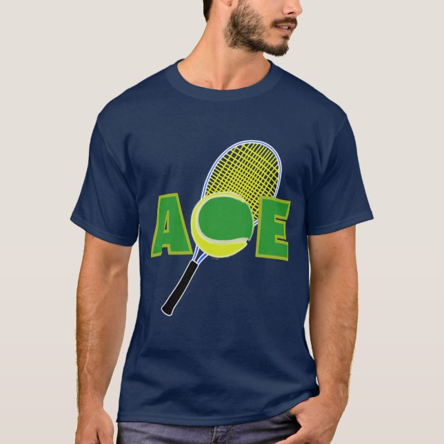 CAMISETA TENNIS ACE RACKET (Anverso)