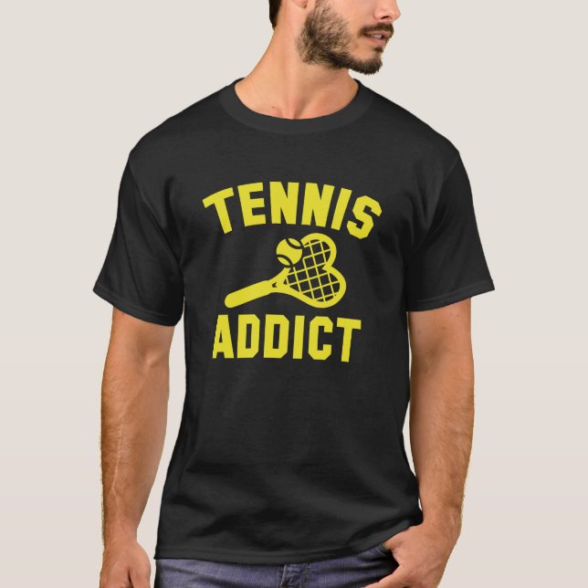 Camiseta Tennis Addict (Anverso)