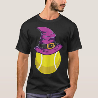 Camiseta Tennis Ball Witch Gorra - Funny Halloween Costume 