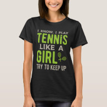 Tennis Chica Funny