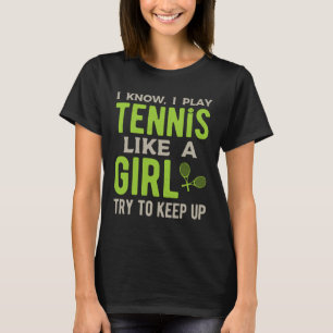Camiseta Tennis Chica Funny