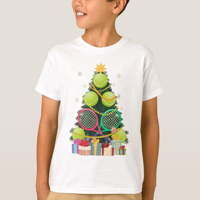 Camiseta Tennis Christmas Tree Xmas (Anverso)