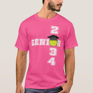 Camiseta Tennis Class Of 2034 School Graduation Senior 2034