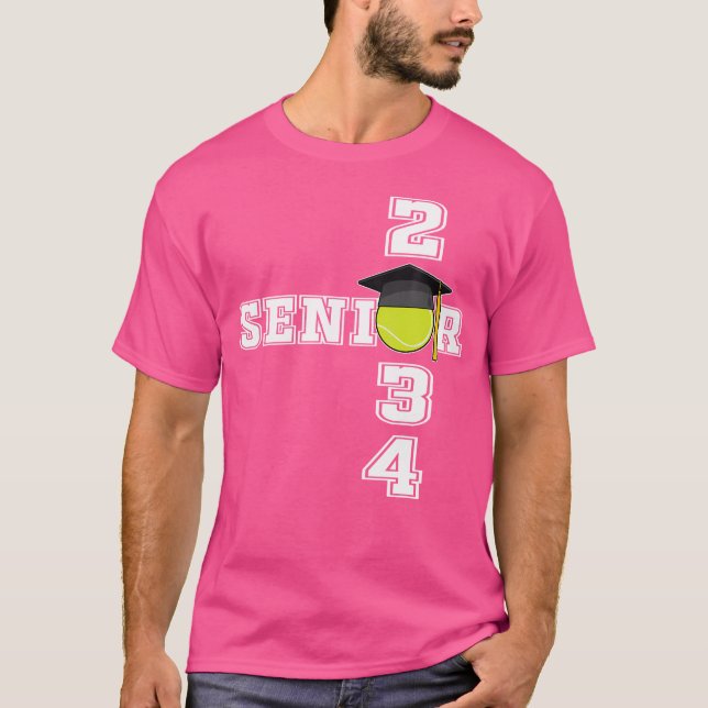 Camiseta Tennis Class Of 2034 School Graduation Senior 2034 (Anverso)