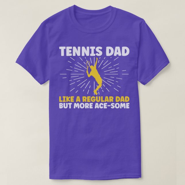 Camiseta Tennis Dad (Diseño del anverso)