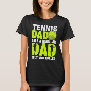 Camiseta Tennis Dad Me Gusta Un Padre De Tenis