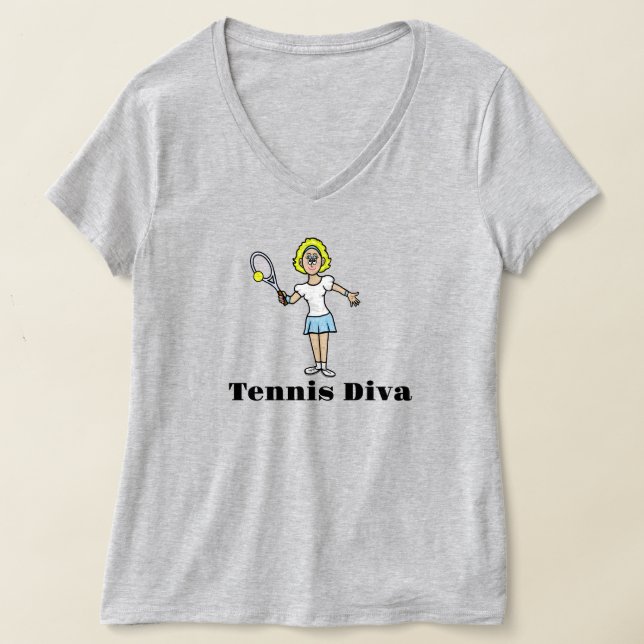 Camiseta Tennis Diva T-Shirt - Blonde (Distribución )