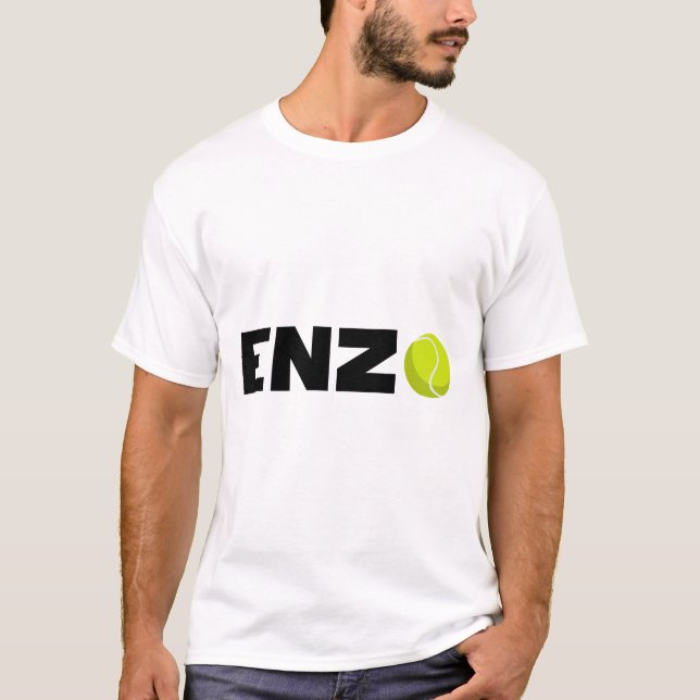 Camiseta Tennis Enzo (Anverso)
