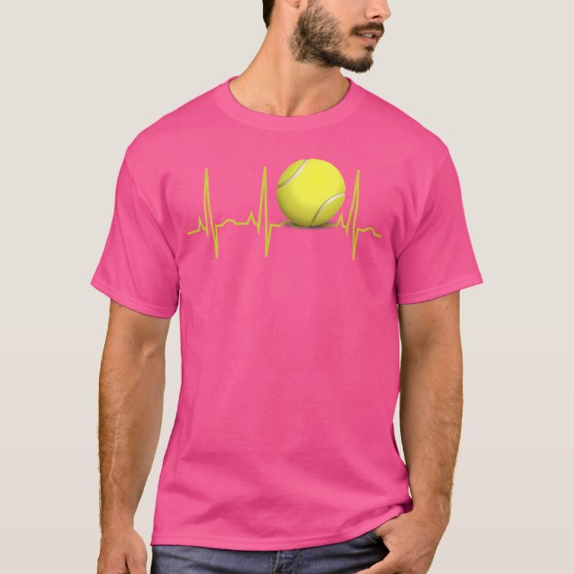 Camiseta Tennis Heartbea Tennis Para Entrenadores De Jugado (Anverso)