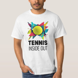 Camiseta Tennis Inside Out Abstract T-Shirt