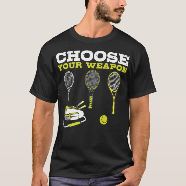 Camiseta Tennis Lovers Your Weapon Tennis Players serve spo (Anverso)