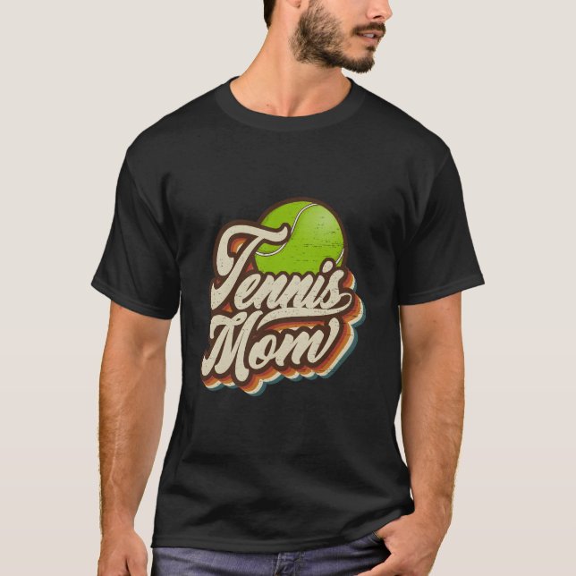 Camiseta Tennis Mom Sports Mama Mothers Day (Anverso)
