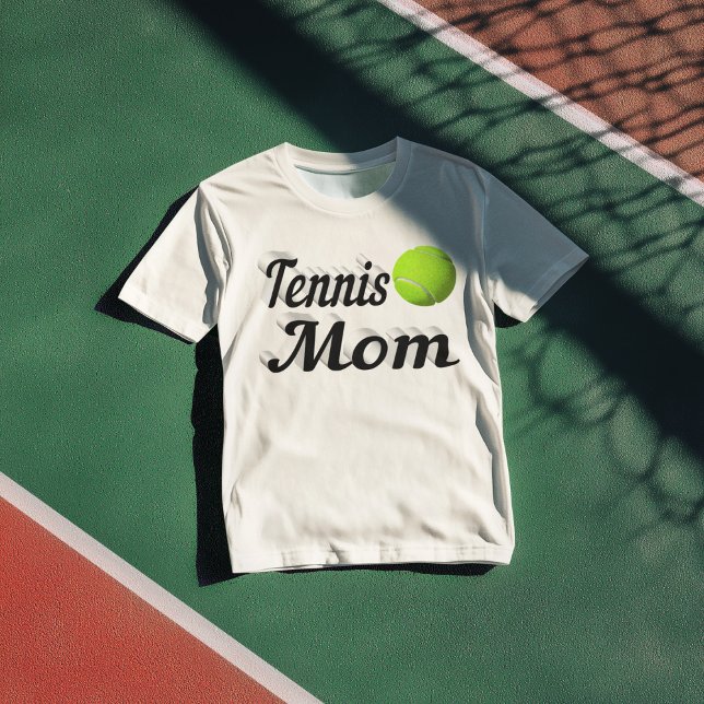 Camiseta Tennis Mom T-Shirt (Subido por el creador)