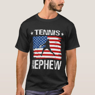 Camiseta Tennis NEPHEW Día del Padre de la Bandera de Estad