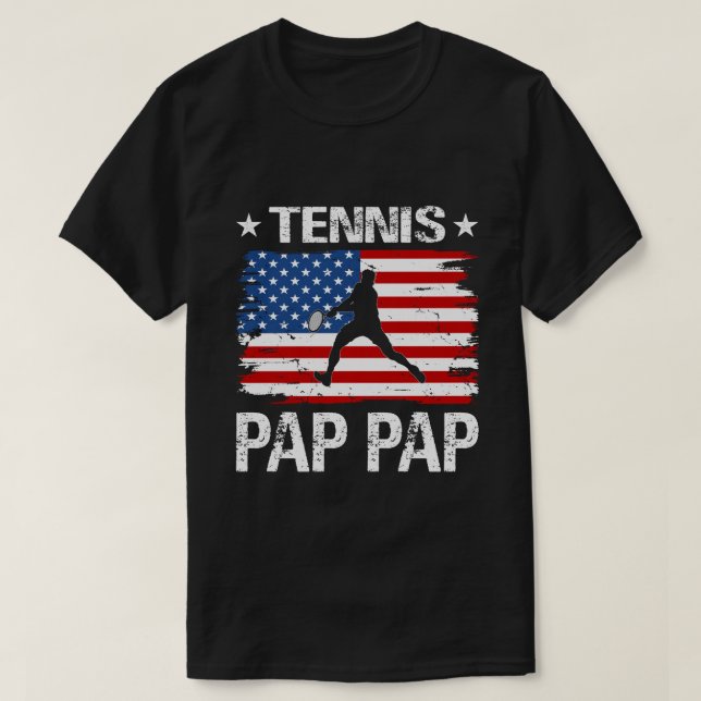 Camiseta Tennis PAP PAP PAP (Diseño del anverso)