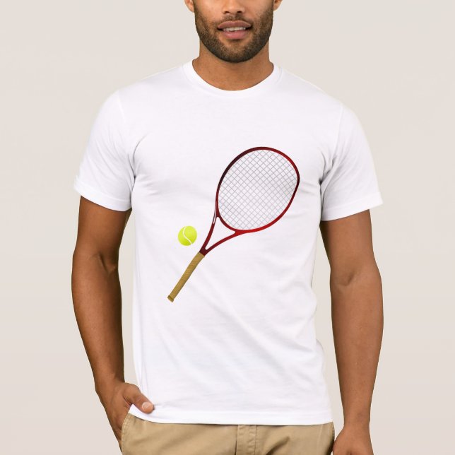 Camiseta Tennis racket and ball (Anverso)