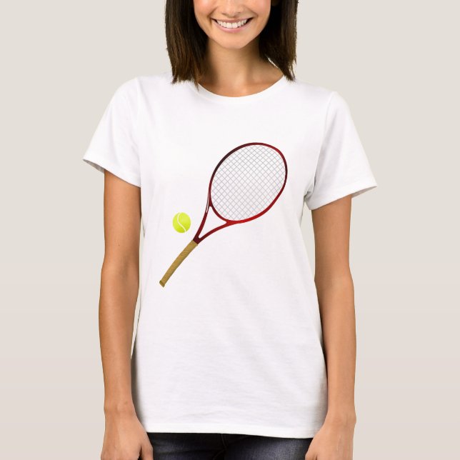 Camiseta Tennis racket and ball (Anverso)
