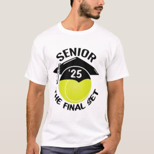 Camiseta Tennis Senior 2025 El Final Set Graduation Cap