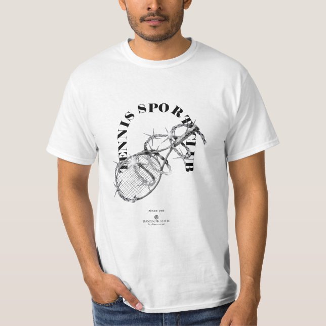Camiseta tennis sport club (Anverso)
