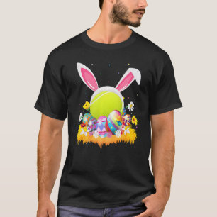 Camiseta Tennis Sports Easter Egg Funny Tennis Easter Sunda