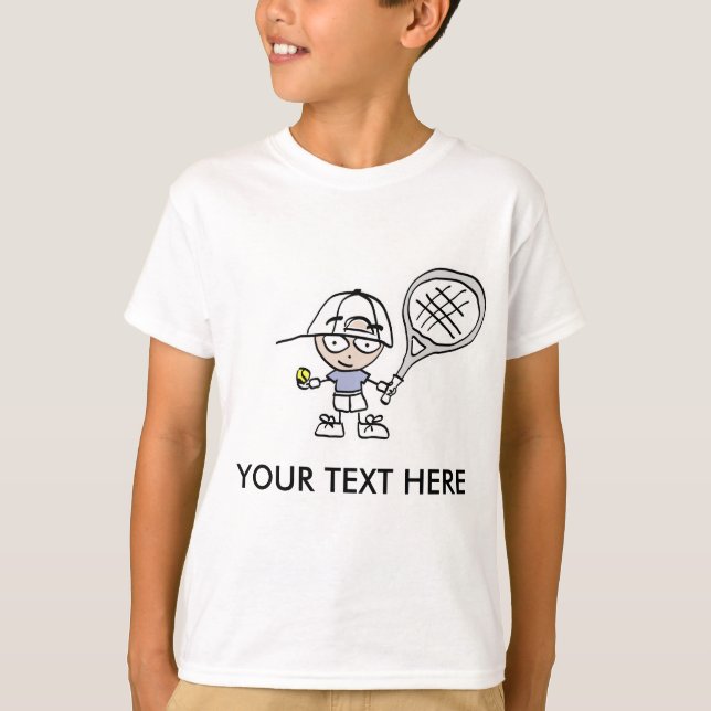 Camiseta Tennis T Shirt con personalizado personalizado (Anverso)