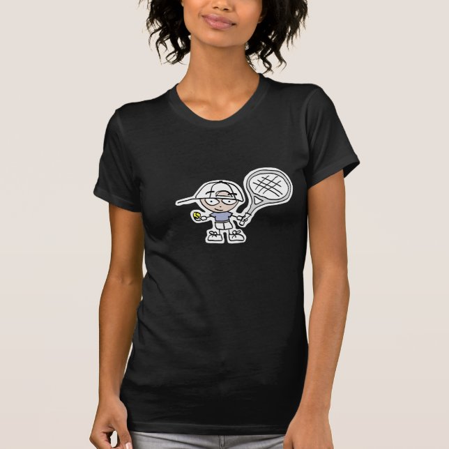 Camiseta Tennis T Shirt con personalizado personalizado (Anverso)