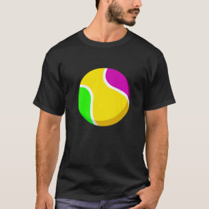 Camiseta Tennis Tee Funny Sport Lover Mardi Gras Festival P