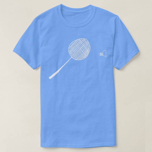 Camiseta Tennis tennis racket shuttlecock T (Diseño del anverso)