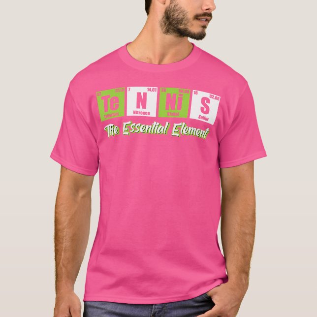 Camiseta Tennis The Element Funny Love Tennis (Anverso)