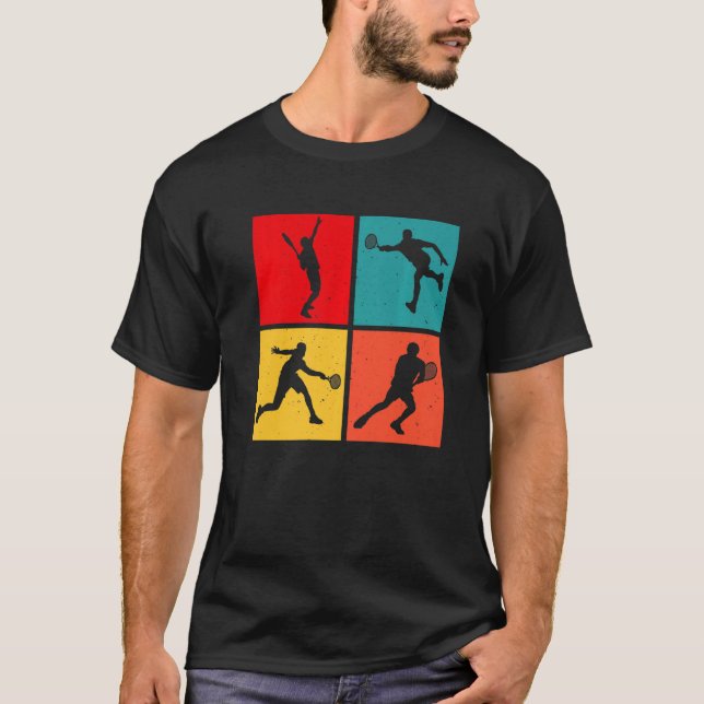 Camiseta Tennis Vintage Retro Premium (Anverso)