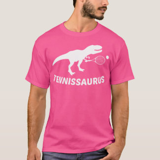 Camiseta Tennisaurus Dinosaur Tennis Funny Racket T