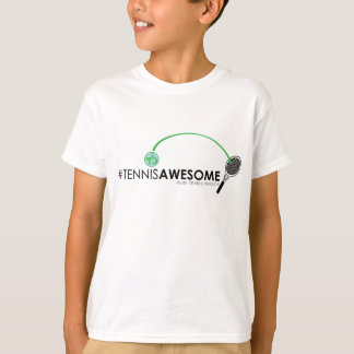 Camiseta #TennisAwesome for Kids!