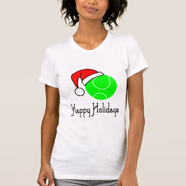 Camiseta TennisChick buenas fiestas (Anverso)