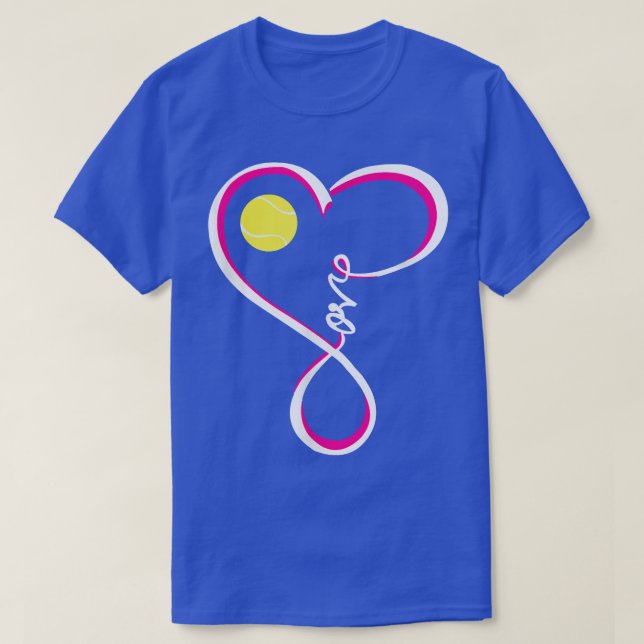 Camiseta TennisCute Love Tennis (Diseño del anverso)