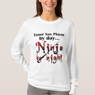 Camiseta Tenor Sax Ninja
