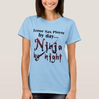 Camiseta Tenor Sax Ninja