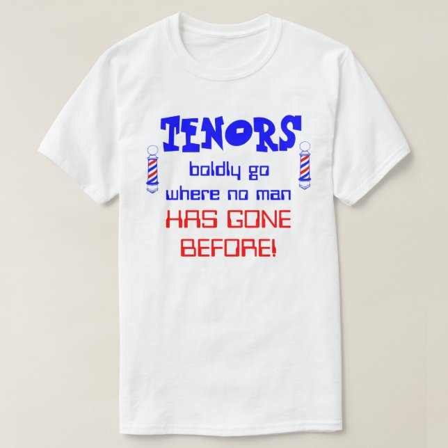 Camiseta Tenores (Diseño del anverso)