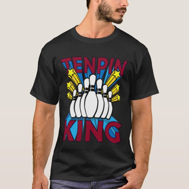 Camiseta Tenpin Bowling King (Anverso)